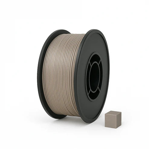 PETG Filaments Silti Pelēks; 1 KG
