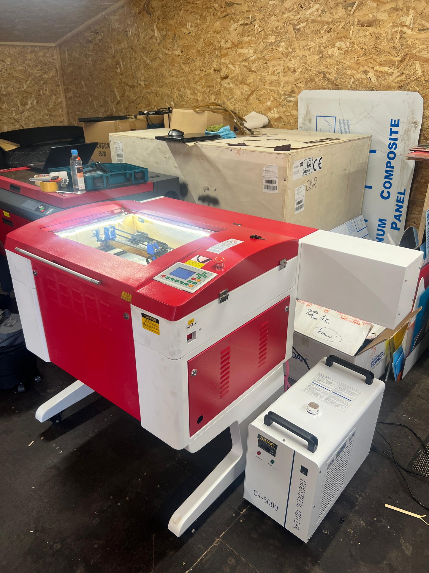 Lāzergravētājs CO2 tipa 6040 65W