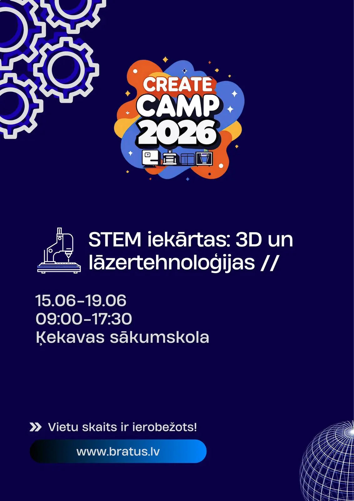 2026 SUMMER CAMPS BOOKING FEE | BRATUS