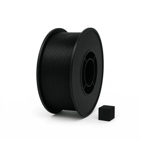 PETG Filaments Galaxy Melns; 1 KG | BRATUS