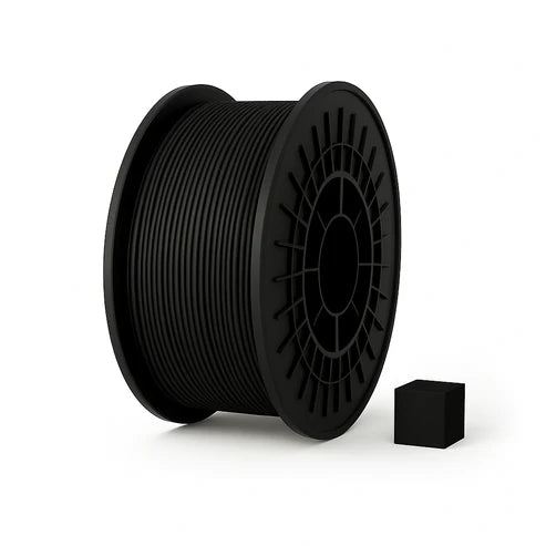 PLA Filaments Melns Matēts; 1KG