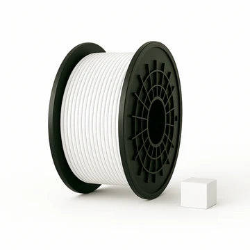 PLA Filaments Balts; 1KG | BRATUS
