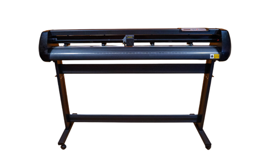 Plotter on stand