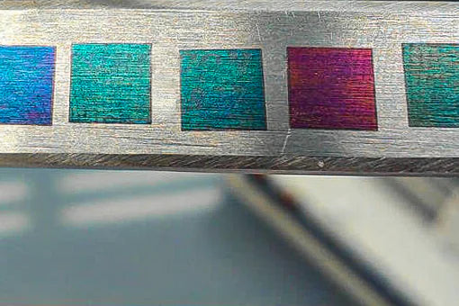 Colored stainless steel